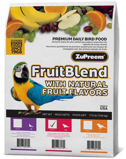 Voluntary Recall of Select ZuPreem Bird Foods